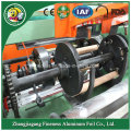 Aluminum Foil Silicon Paper and PE Rewinding and Cutting Machine